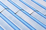 Upper Treverward corrugated roofing